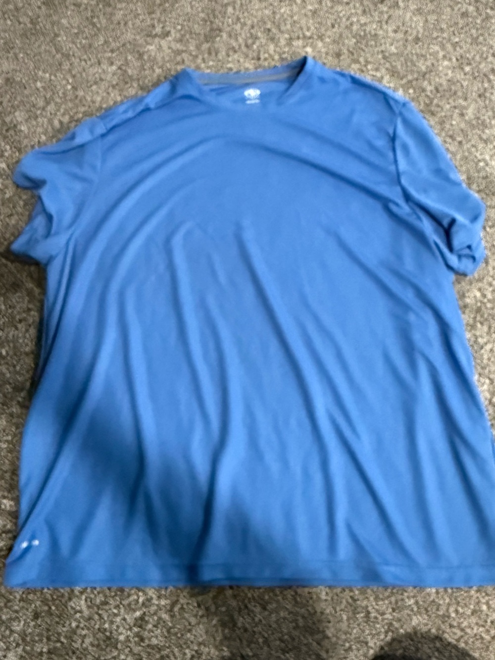Athletic Works Men's Short Sleeve Performance Tee - Blue